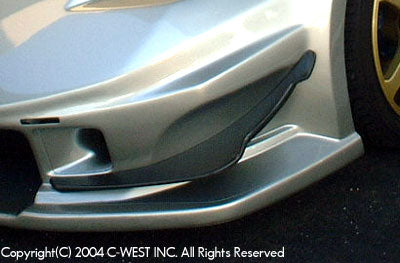 C-WEST Nissan Fairlady Z (Z33) Front Canards (Long Nose)