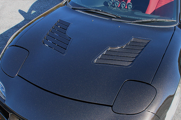 CHARGESPEED Mazda RX-7 (FD3S) Bonnet (FRP with Ducts) 5