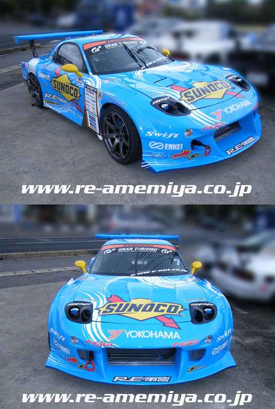 RE Amemiya FD3S D1 Wide Body Kit Model-Gp