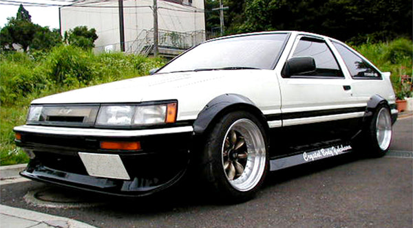 Crystal Body Yokohama Toyota Corolla Levin / Trueno (AE86) Over Fenders (Levin and Trueno)