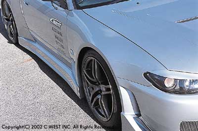C-WEST Nissan Silvia S15 GT Front Fenders (GT Type)