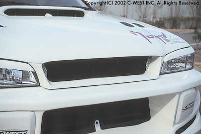 C-WEST Subaru Impreza WRX (GC8) Front Grille (Series D to G)