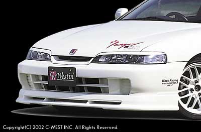 C-WEST Honda Integra (DC2) Front Half Spoiler (PFRP)