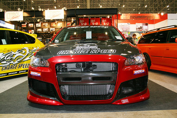 CHARGESPEED Mitsubishi Lancer Evolution X (CZ4A) Front Bumper CS Side Duct (Carbon)