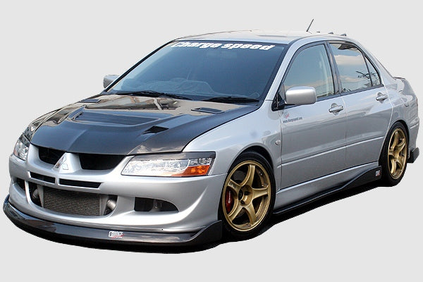 CHARGESPEED Mitsubishi Lancer Evolution VIII (CT9A) 3 Piece Kit (Carbon)