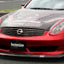 CHARGESPEED Nissan Skyline Coupe (CPV35) Front Bottom Line (Kouki Carbon)