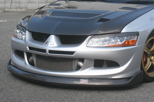 CHARGESPEED Mitsubishi Lancer Evolution VIII (CT9A) Front Bottom Line (Carbon)