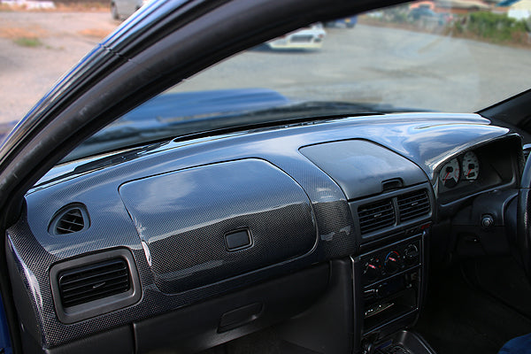 CHARGESPEED Subaru Impreza WRX (GC8) Dashboard Cover (Ver 4-6 Carbon) 3