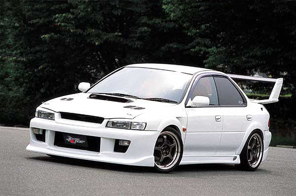 CHARGESPEED Subaru Impreza WRX (GC8) Front Grille (Ver 3 to 6)