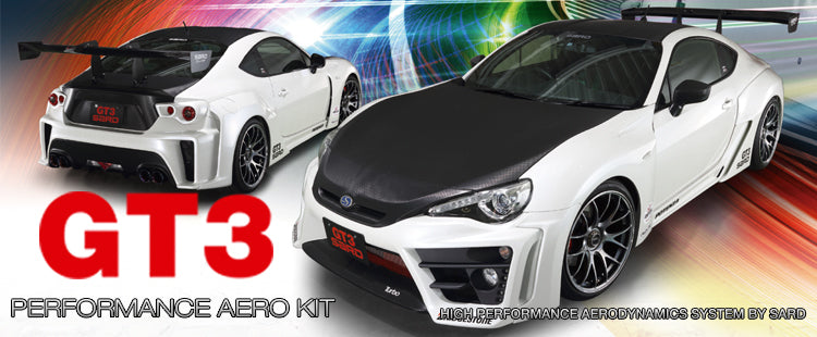SARD Toyota 86 (ZN6) GT3 Wide Fender Kits