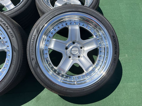 WEDS Chevlon Racing S3 - (5x114.3) 18x8 +32