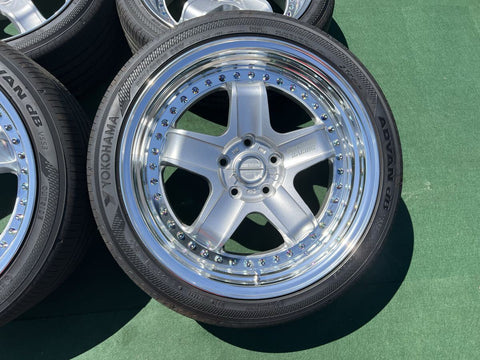 WEDS Chevlon Racing S3 - (5x114.3) 18x8 +32