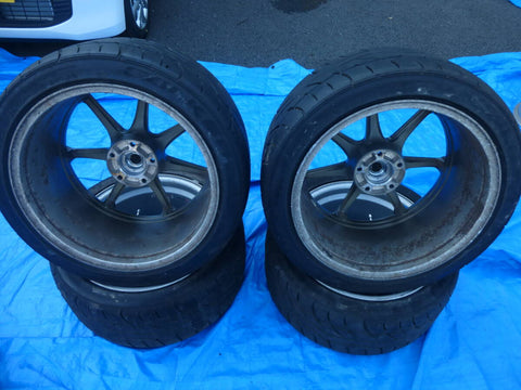 Yokohama AVS Model T7 (5x114.3) 18x10 +15 Pair