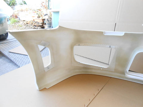 US Racing Sports Nissan Silvia S15 Front Bumper OEM Aero Type with Aluminum Net
