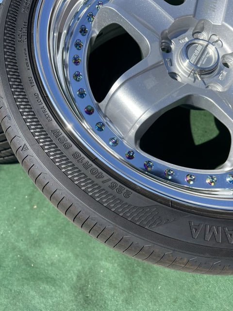WEDS Chevlon Racing S3 - (5x114.3) 18x8 +32