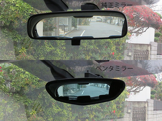 ZOOM ENGINEERING Penta Mirror (190 Real Carbon Plain Weav)