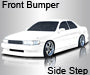 Missile Toyota Cresta (JZX90) Rear Bumper Spoiler