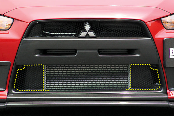 CHARGESPEED Mitsubishi Lancer Evolution X (CZ4A) Lower Inner Section Plate (Carbon) 2
