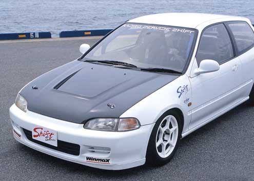 Shift Sports Honda Civic (EG) Aero Bonnet