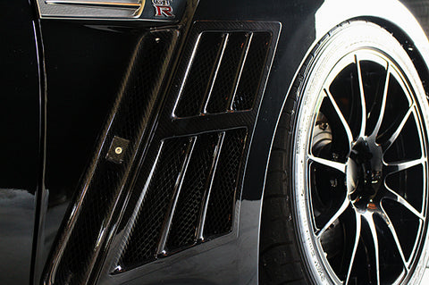 Top Secret R35 Front Fender Ducts