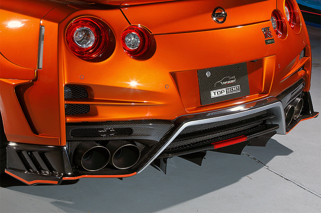 Top Secret R35 M17 Rear Under Bumper