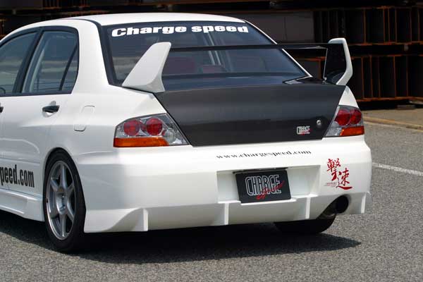 CHARGESPEED Mitsubishi Lancer Evolution VIII (CT9A) Rear Bumper (※1)