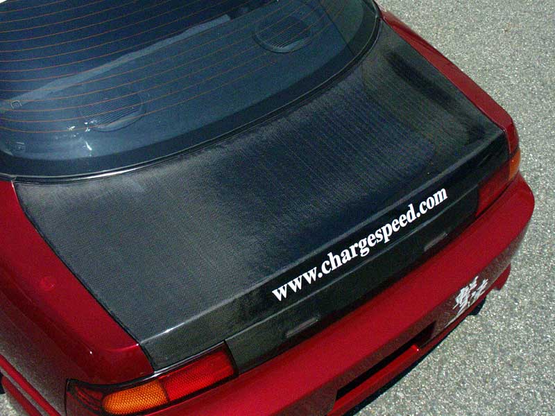 CHARGESPEED Nissan Silvia S14 to S15 Conversion Trunk Lid (Carbon)
