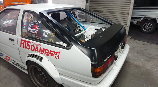 Crystal Body Yokohama Toyota Corolla Levin / Trueno (AE86) Rear Hatch