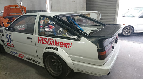 Crystal Body Yokohama Toyota Corolla Levin / Trueno (AE86) Rear Hatch