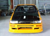 J Blood Toyota Corolla Levin (AE86) Front Bumper Spoiler (Soft FRP) (Spec-R, Kouki)