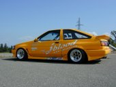 J Blood Toyota Corolla Levin (AE86) Side Steps (FRP) (Zenki and Kouki, Pair)
