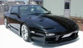 J Blood Nissan 180SX (RPS13) Side Steps (Soft FRP) (Zenki, Chuki and Kouki)
