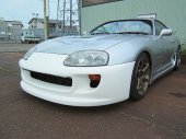 J Blood Toyota Supra (JZA80) Front Bumper Spoiler (FRP) (Zenki)