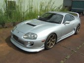J Blood Toyota Supra (JZA80) Bonnet (Carbon) (Zenki and Kouki, Type 2)
