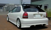 J Blood Honda Civic Type R (EK9) Kouki Rear Bumper Spoiler (FRP) (Zenki and Kouki, EK 3 Door)