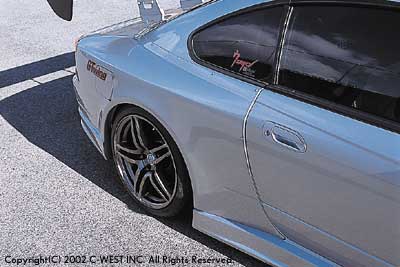 C-WEST Nissan Silvia S15 GT Rear Fenders (GT Type)