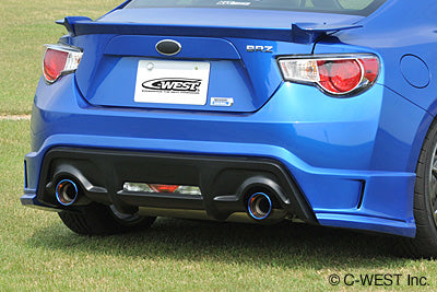 C-WEST Toyota 86 / Subaru BRZ (ZN6 / ZC6) Rear Half Spoiler (CFRP)