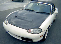 D.speed Mazda Roadster (NB1 / NB2) Aero Shape Bonnet (FRP)