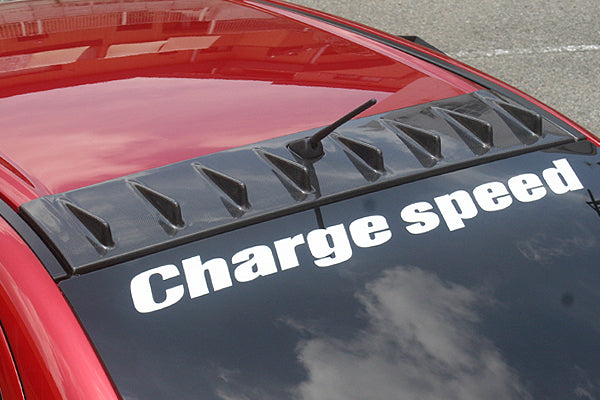 CHARGESPEED Mitsubishi Lancer Evolution X (CZ4A) Roof Fin for Cars without a Sunroof (Carbon)