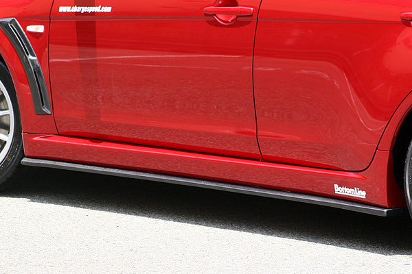 CHARGESPEED Mitsubishi Lancer Evolution X (CZ4A) Side Bottom Line TYPE-1 Zenki (Carbon)