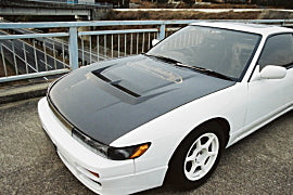 First Molding Nissan Silvia (S13) Carbon Canards, Size S