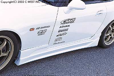 C-WEST Honda S2000 (AP1 / AP2) Side Steps (PFRP)