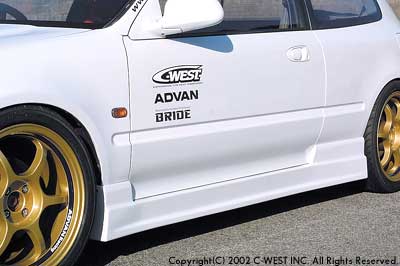 C-WEST Honda Civic (EG) Side Steps (PFRP)