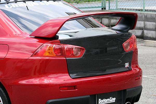 CHARGESPEED Mitsubishi Lancer Evolution X (CZ4A) Trunk Lid (Carbon) 9