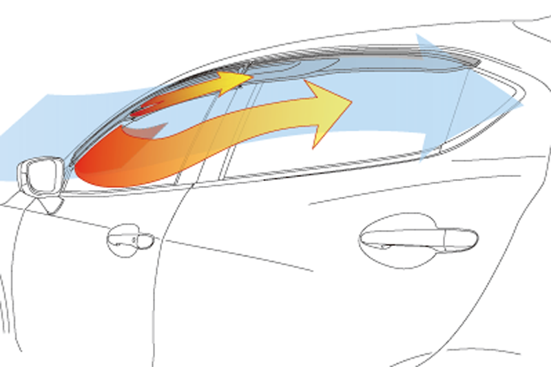 AutoExe Mazda RX-8 (SE3P) Sports Side Visors