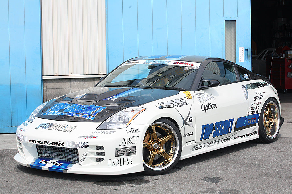 Top Secret Z33 G-FORCE Aero Bonnet TYPE 2 (HR compatible)