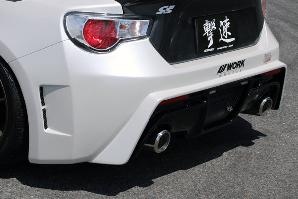 CHARGESPEED Subaru BRZ (ZC6) Series A to D Rear Bumper TYPE-2 for LED (FRP)