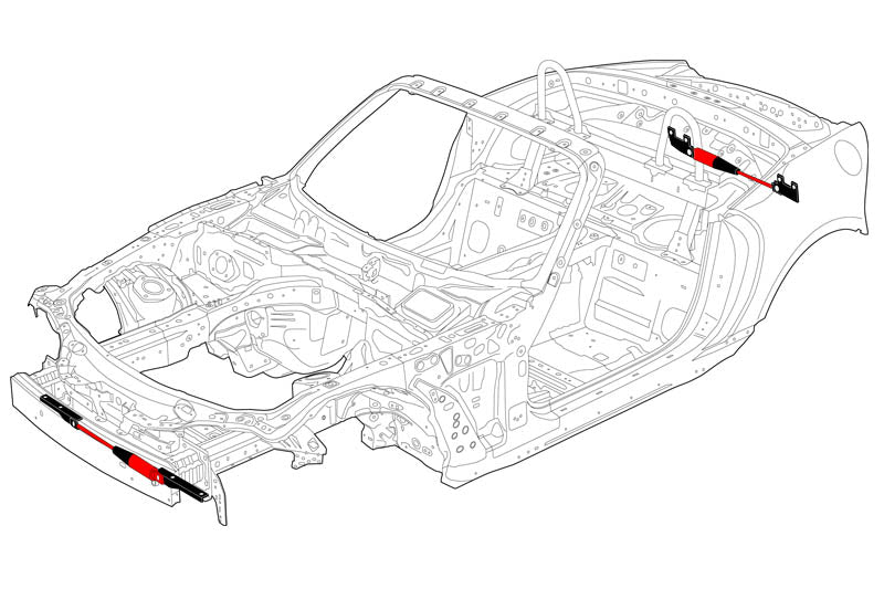 AutoExe Mazda Roadster (NA / NB / NC / ND) Motion Control Beam