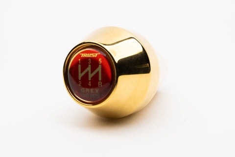 TRUST Shift Knob (12x1.25) * Gold Plated*