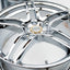 AVS Model 5 18" 9J +40, 8J +45 (5x114.3) *Triple Chrome Plated*